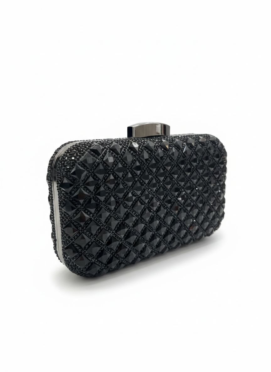 Clutch Modelo Tela Strass