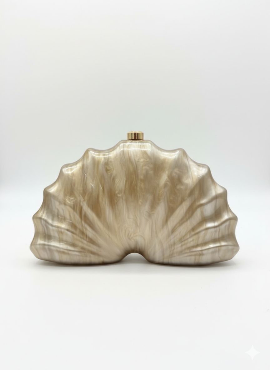Clutch Modelo Concha Madrepérola