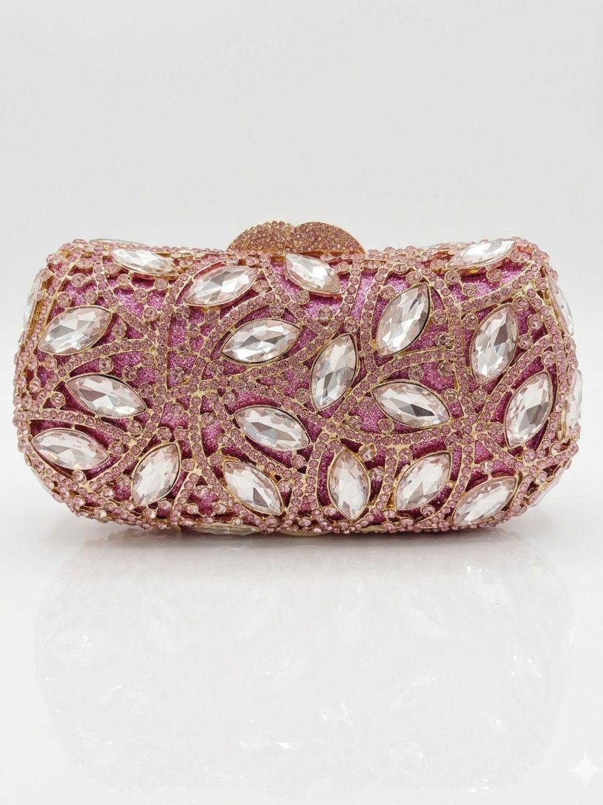 Clutch Modelo Joia - Rosa