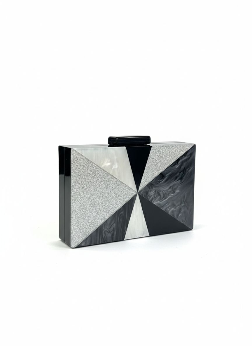 Clutch Modelo Mosaico Madrepérola