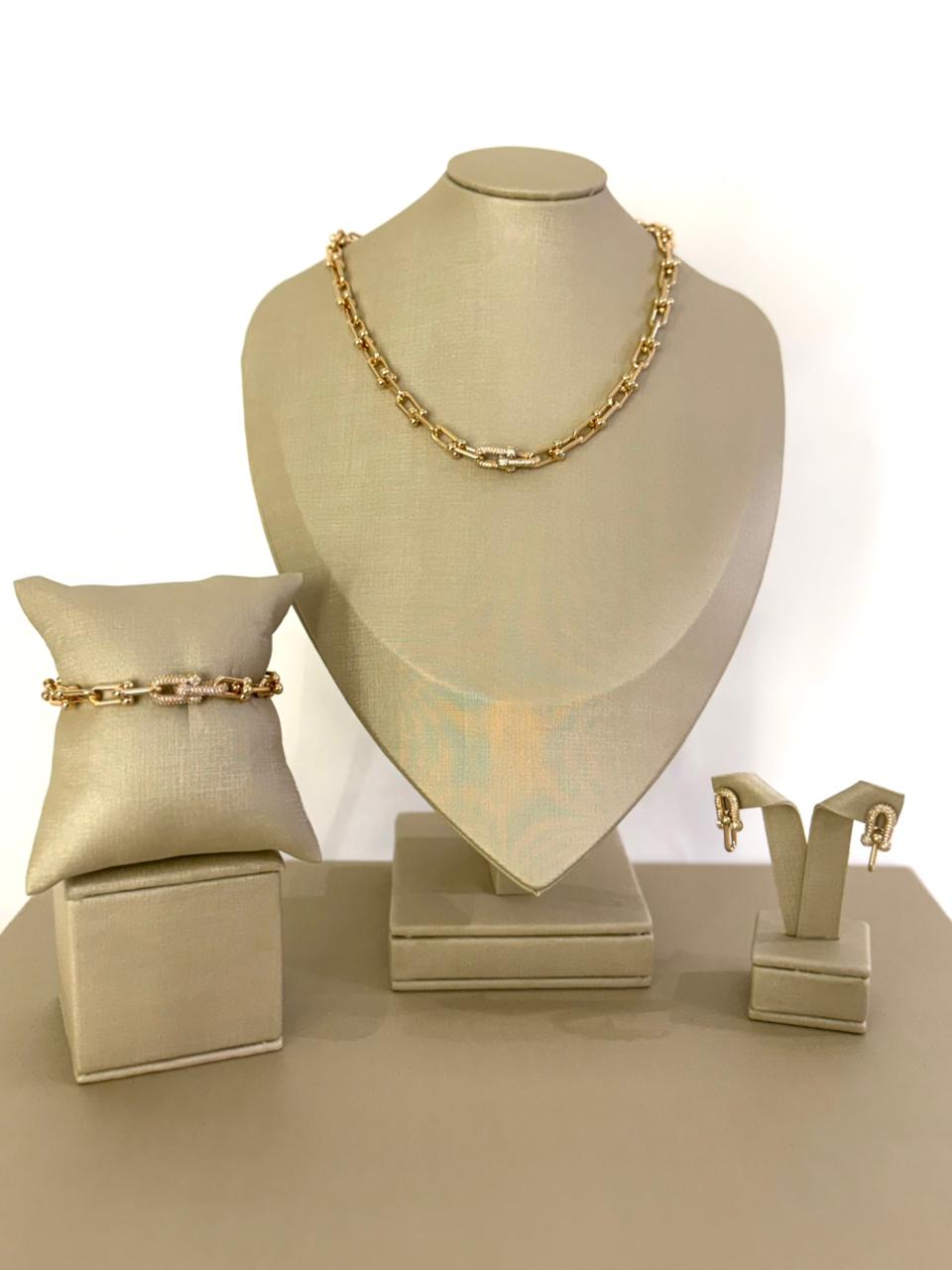Conjunto Elos Semijoia Inspiração
