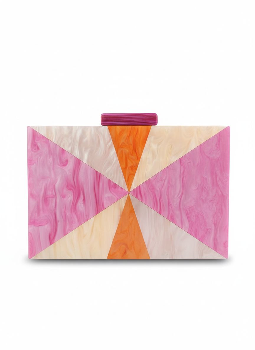 Clutch Modelo Mosaico Madrepérola