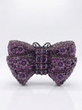 Clutch Modelo Joia Borboleta - Roxa