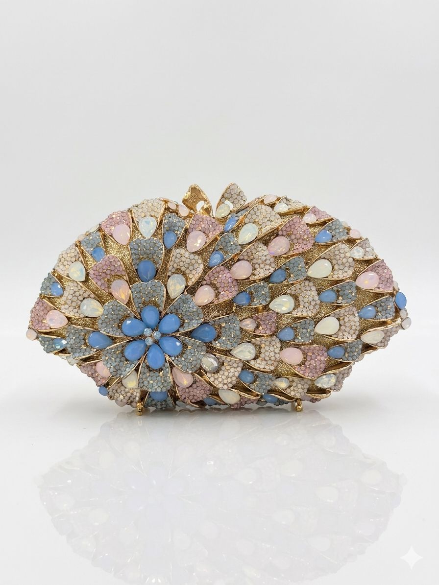 Clutch Modelo Joia - Frutacor Azul