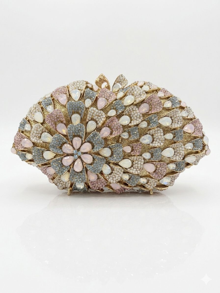 Clutch Modelo Joia - Frutacor Rosa.