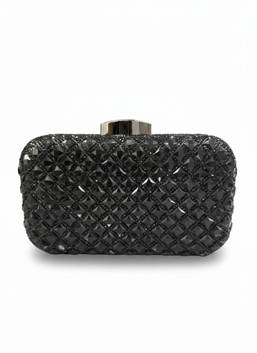 Clutch Modelo Tela Strass