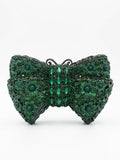 Clutch Modelo Joia Borboleta - Verde