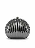 Clutch Modelo Concha Espelho - Grafite