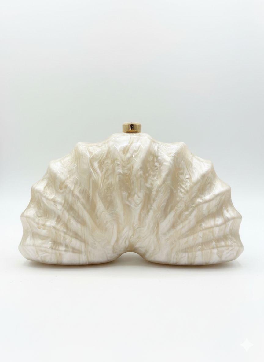 Clutch Modelo Concha Madrepérola