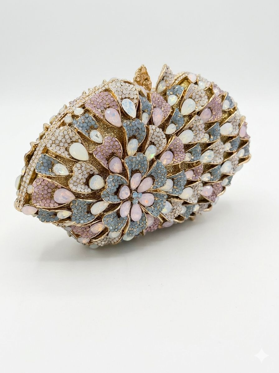 Clutch Modelo Joia - Frutacor Rosa.