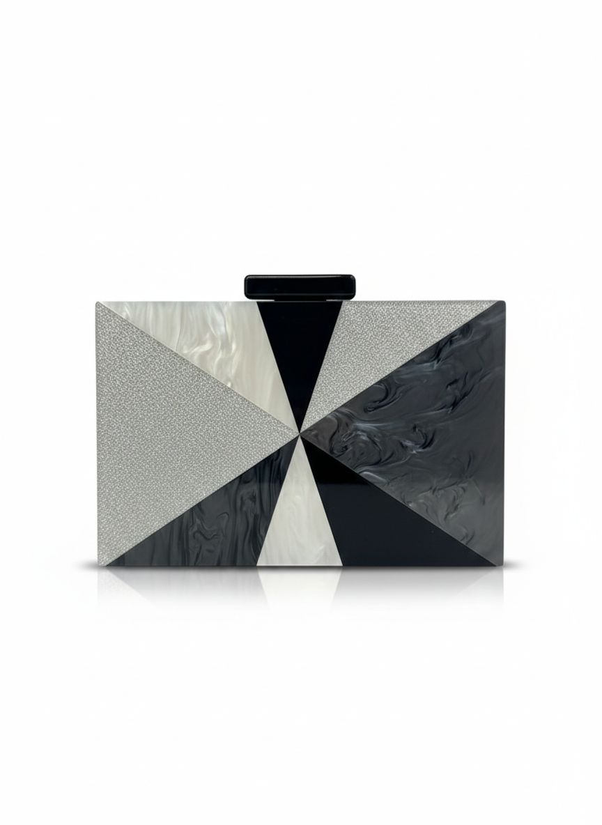 Clutch Modelo Mosaico Madrepérola