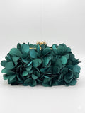 Clutch Modelo Pétalas - Verde
