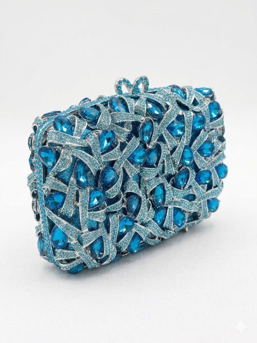 Clutch Modelo Joia - Azul