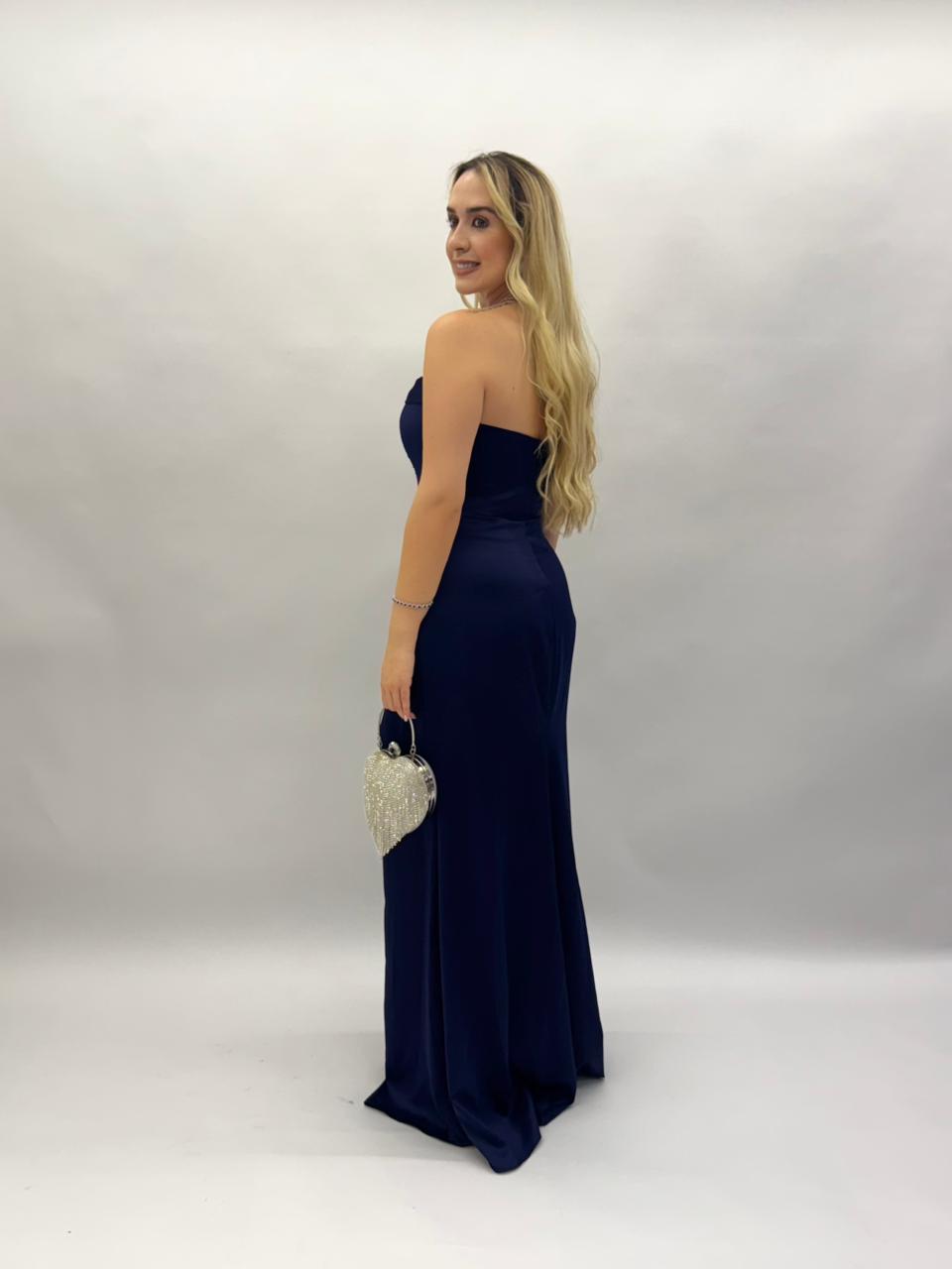 Vestido tomara que caia com fenda - COD 1023